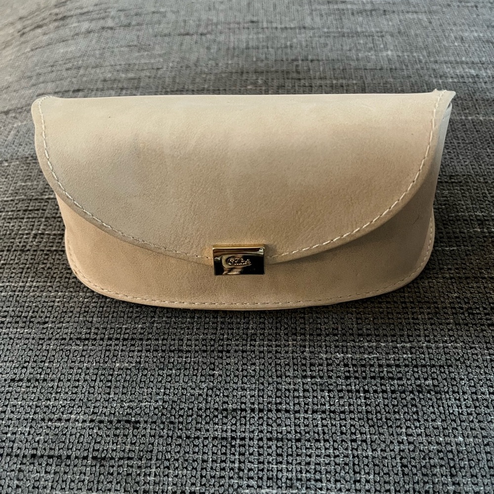 Chloe Sunglass Suede Case and cleaning cloth